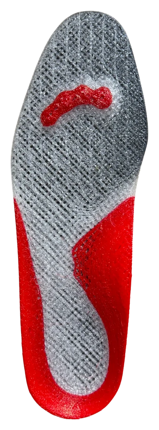Get Grounded golf insole showing its four proprietary elements